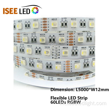 60leds / m SMD5050 LED Dwal tal-Istrixxa Flessibbli